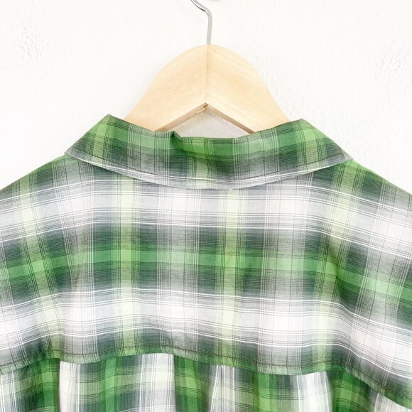 Prana Plaid Short Sleeve Button Down Shirt - Picture 6 of 12